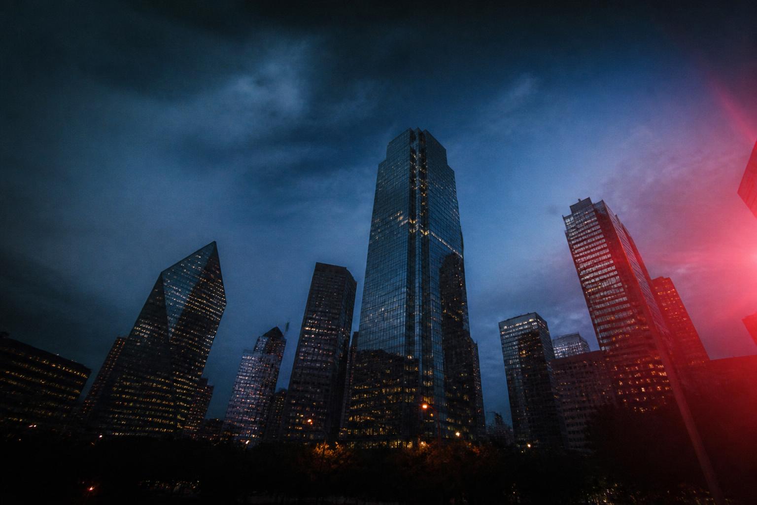 Dallas skyline at twilight